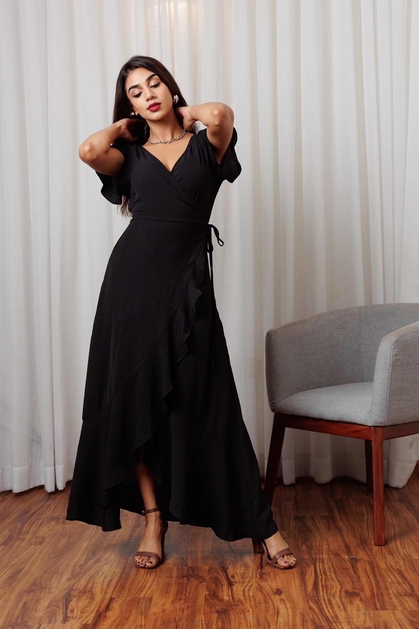 Kyra Black Wrap