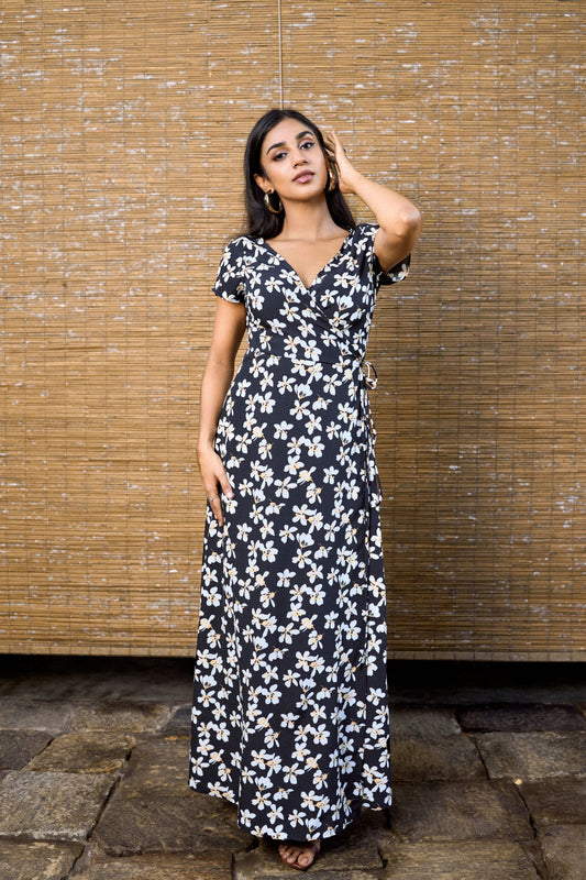 Tatum Black Wrap