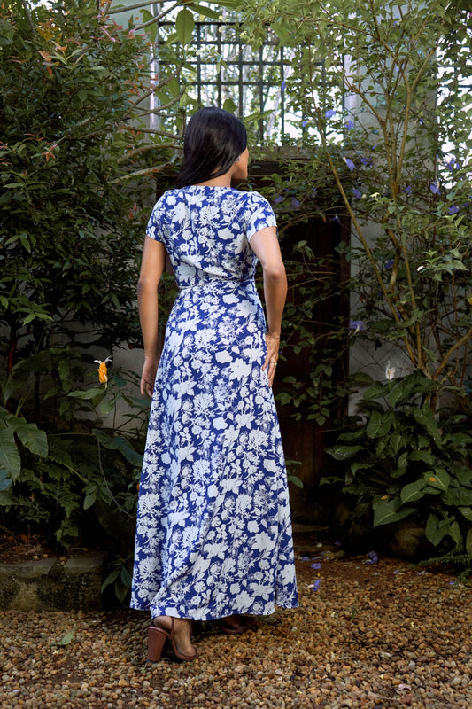 Tatum Blue Wrap