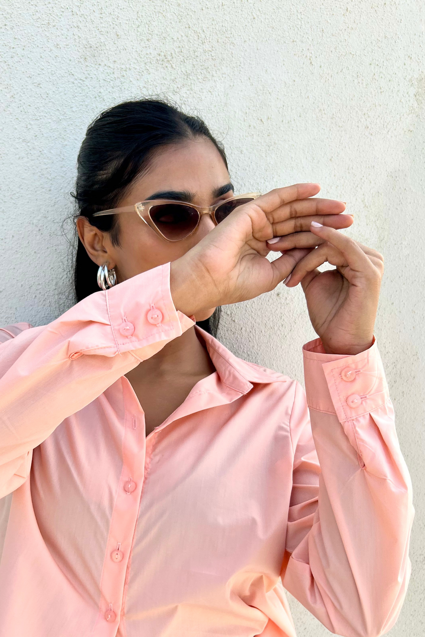 Aimee Peach Shirt