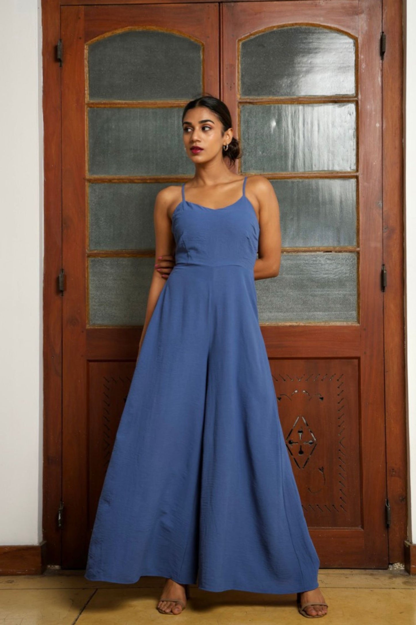 Melina Blue Jumpsuit