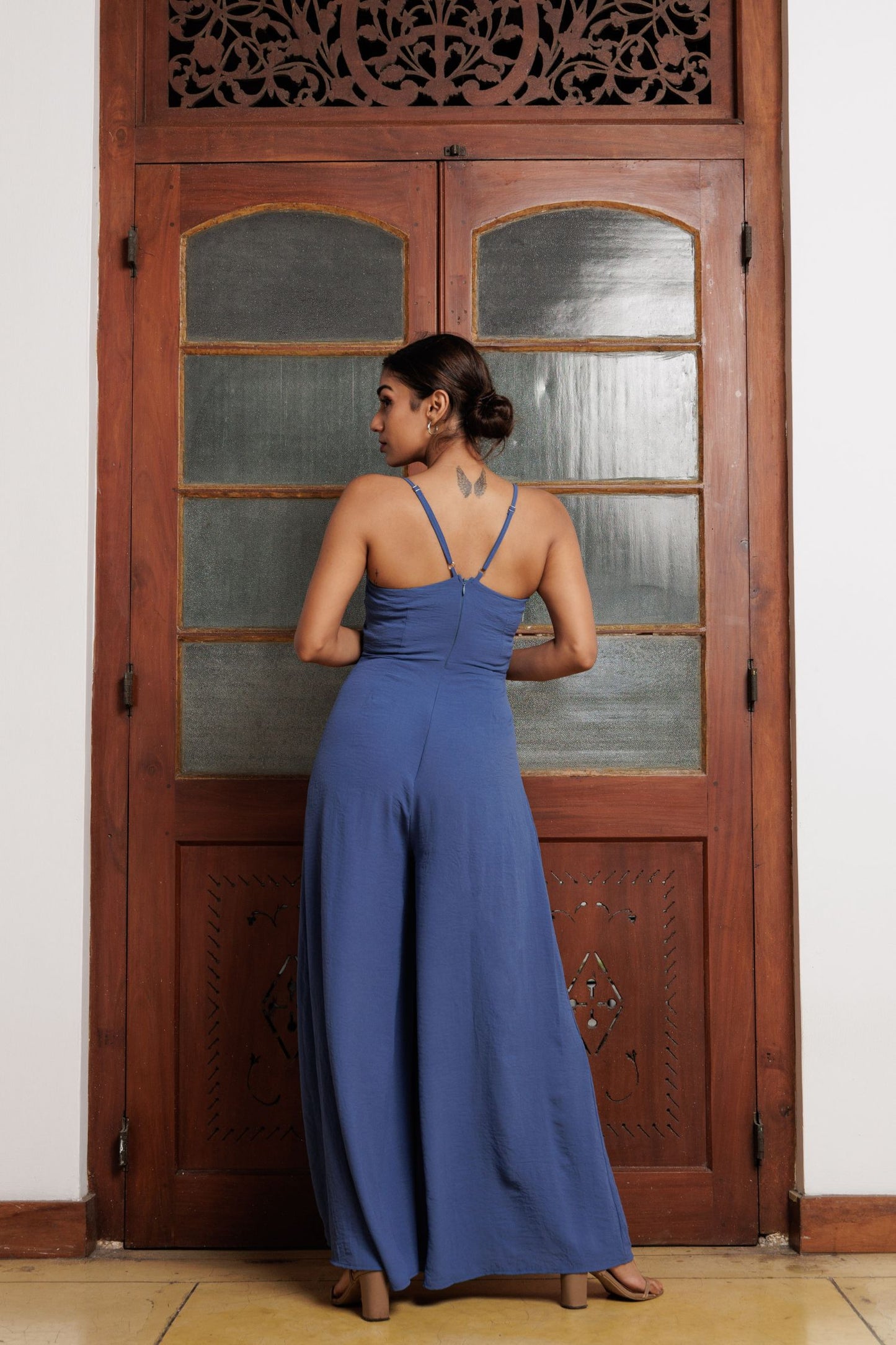 Melina Blue Jumpsuit