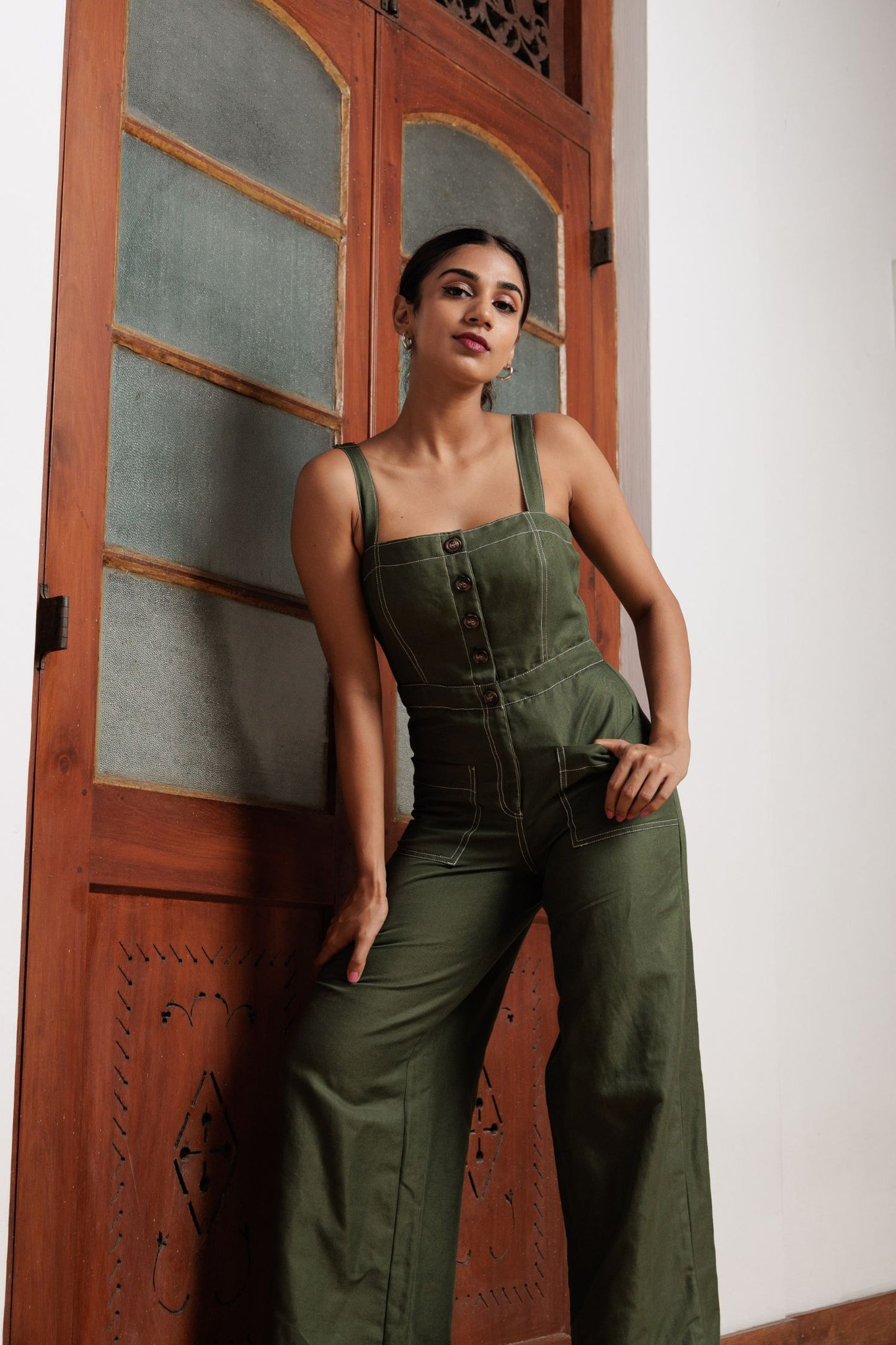 Mette Green Jumpsuit