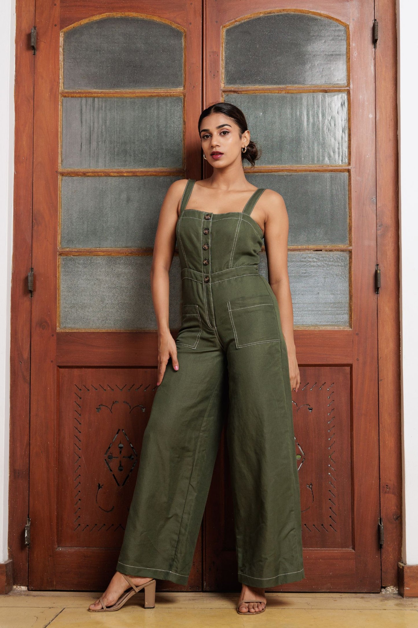 Mette Green Jumpsuit