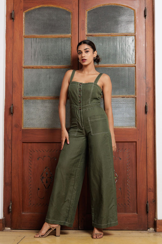 Mette Green Jumpsuit