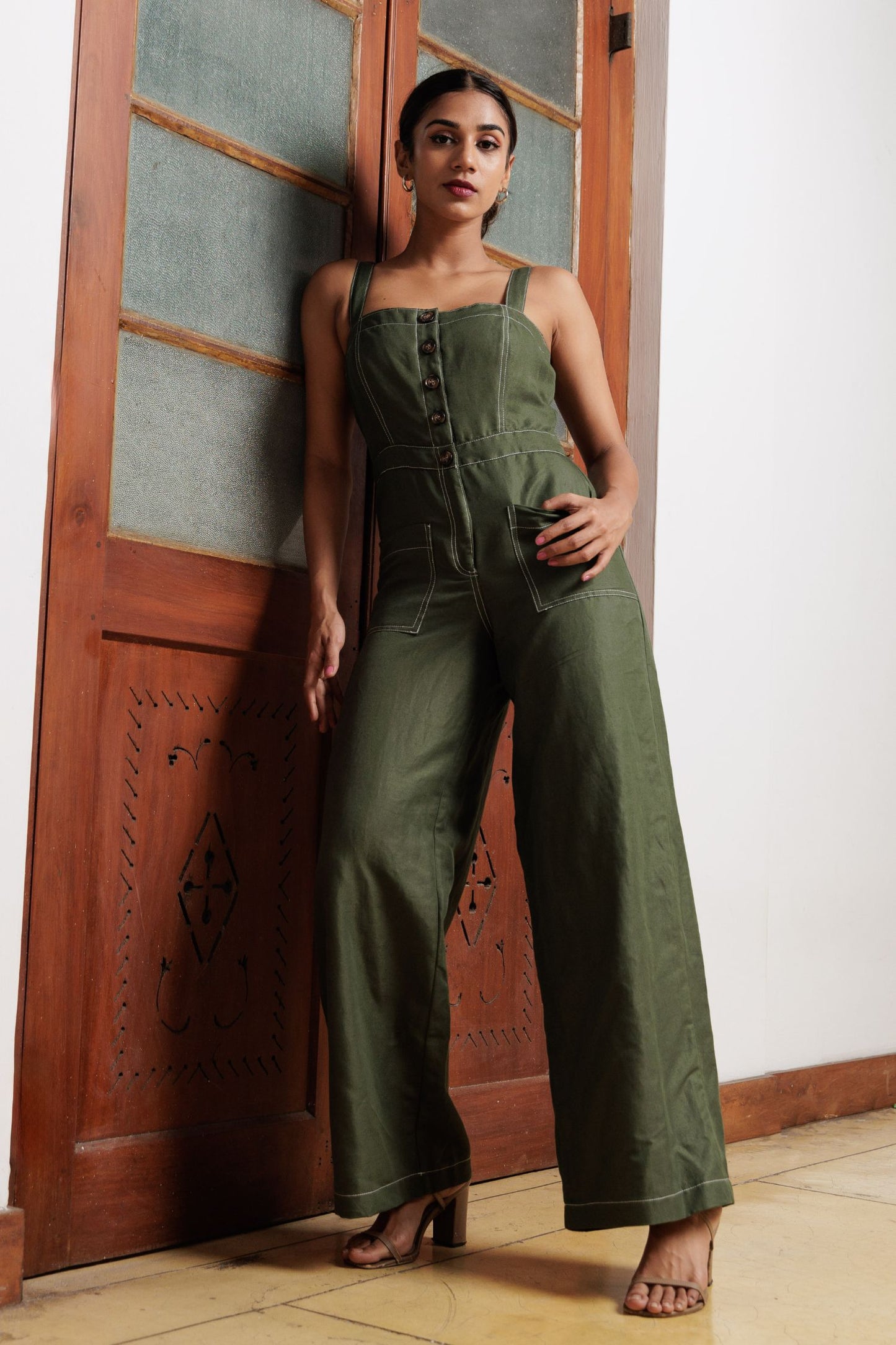 Mette Green Jumpsuit