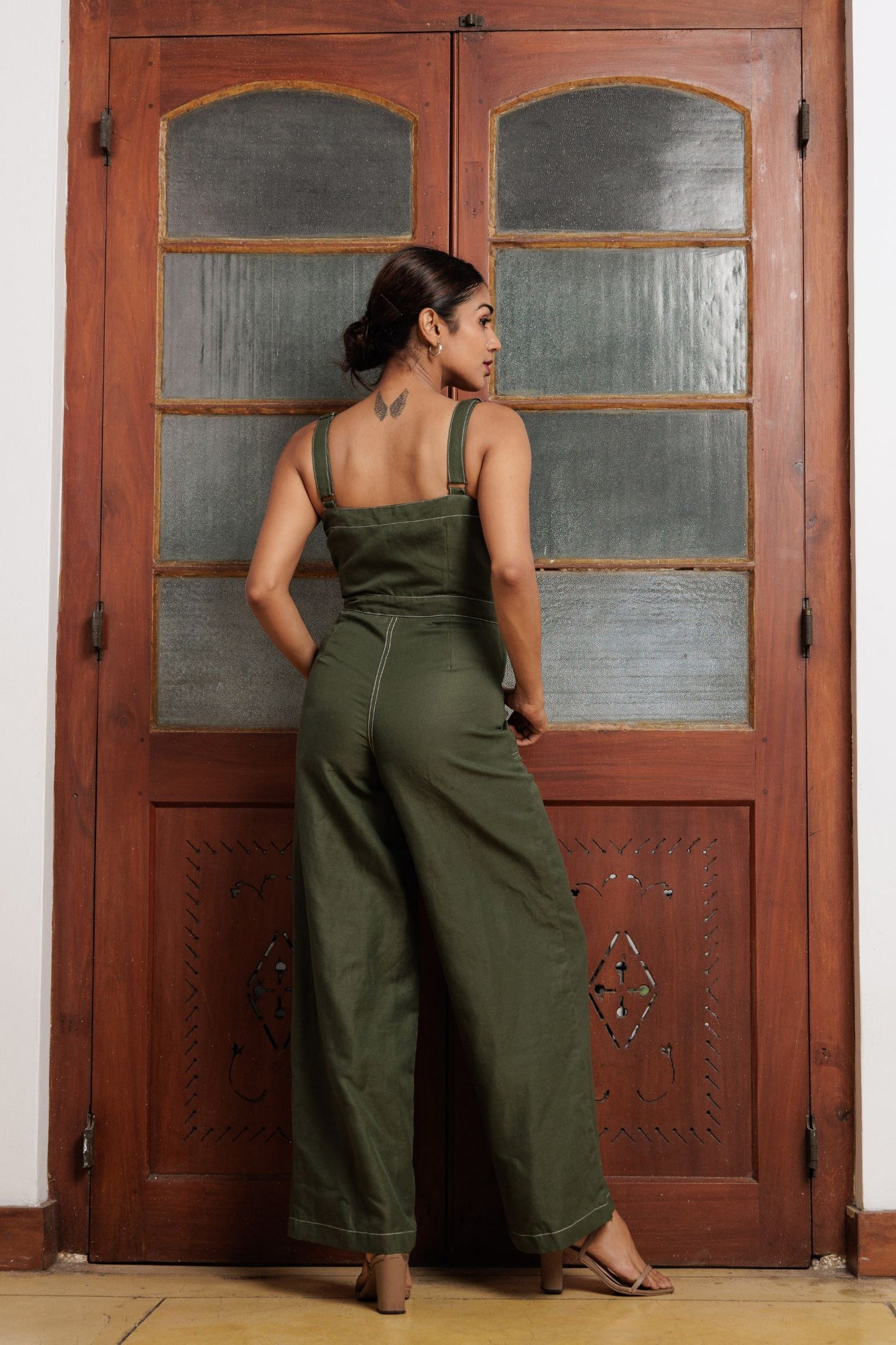 Mette Green Jumpsuit