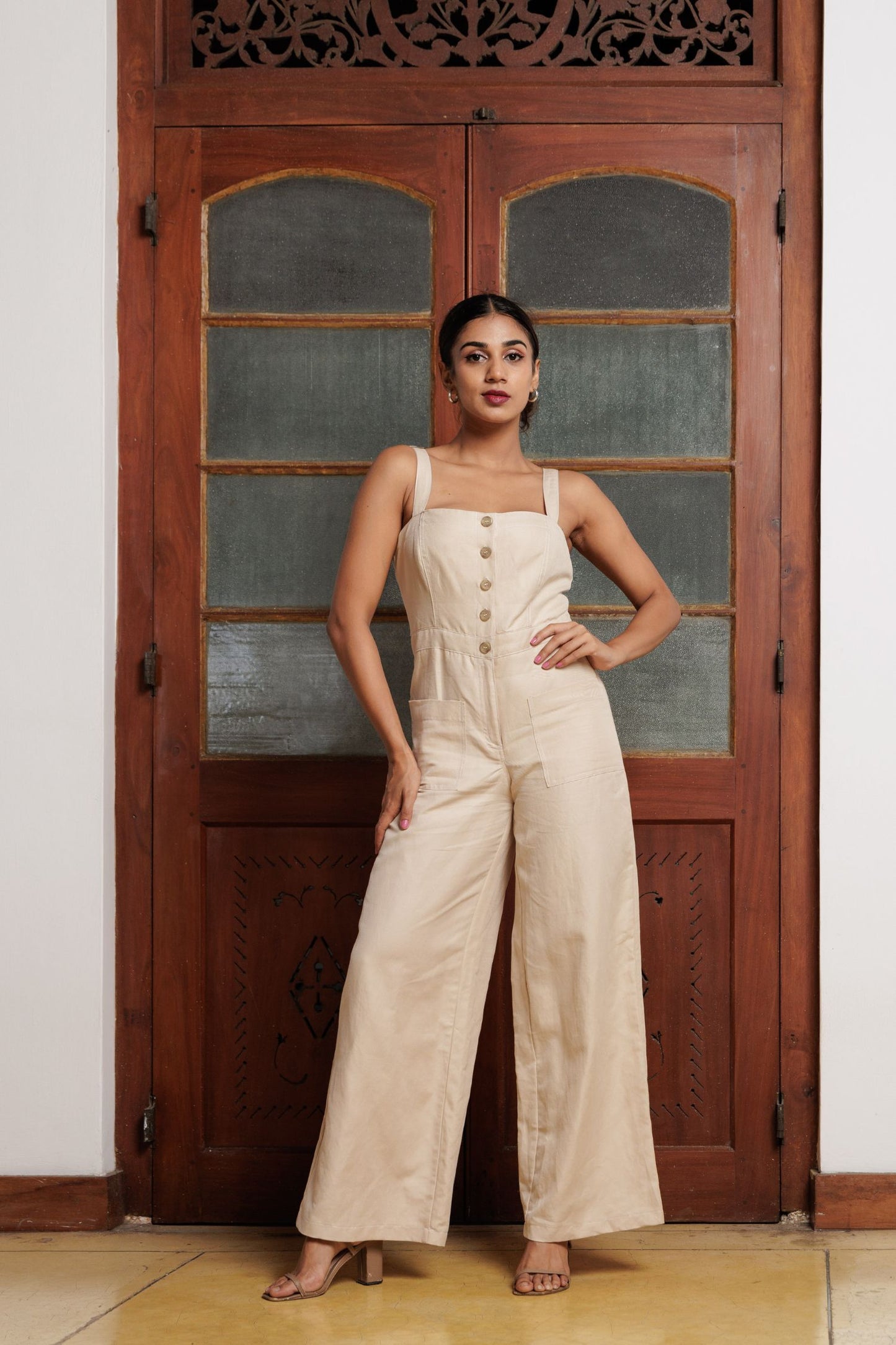 Mette White Jumpsuit