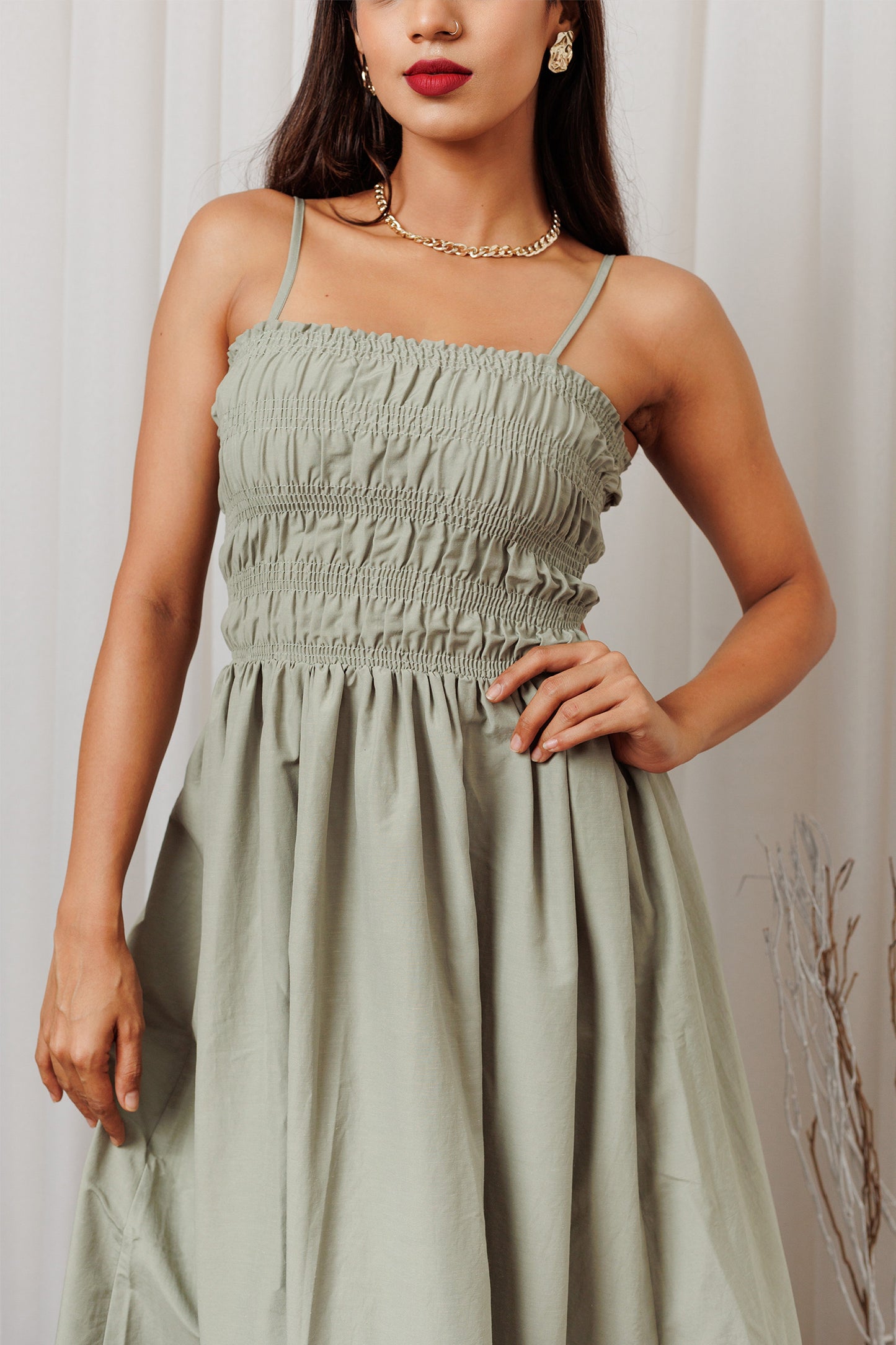 Soren Green Midi