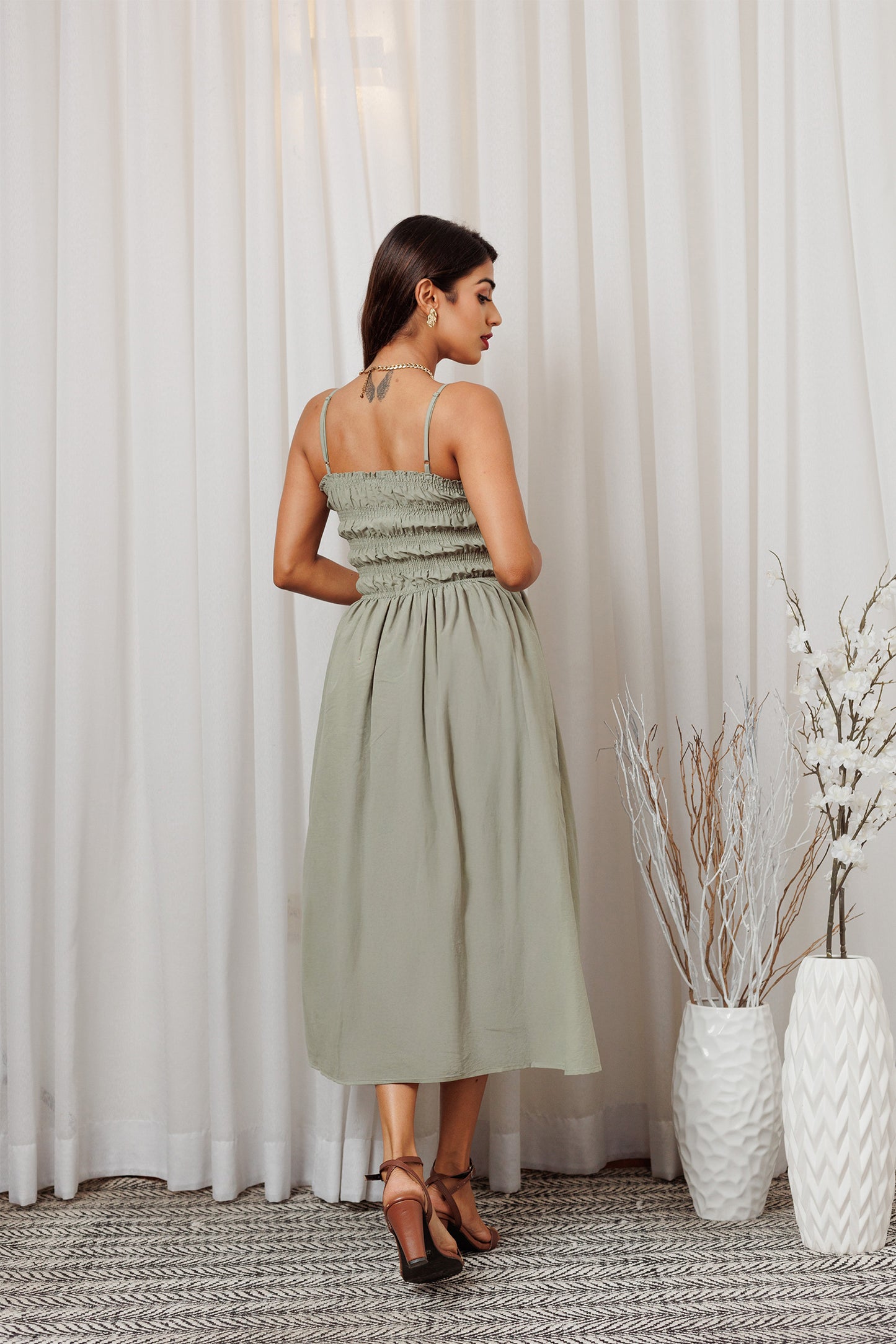 Soren Green Midi