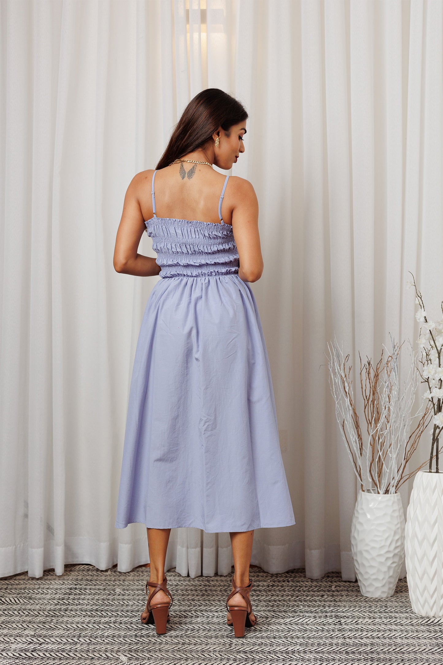 Soren Purple Midi