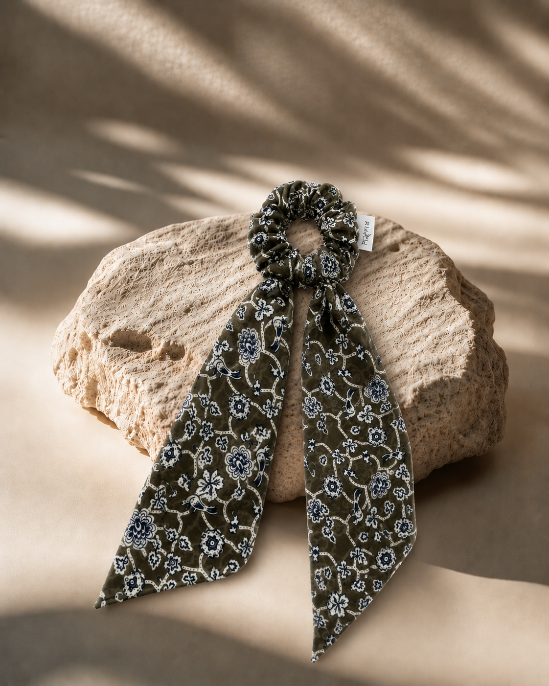 FOREST SCARF SCRUNCHIE