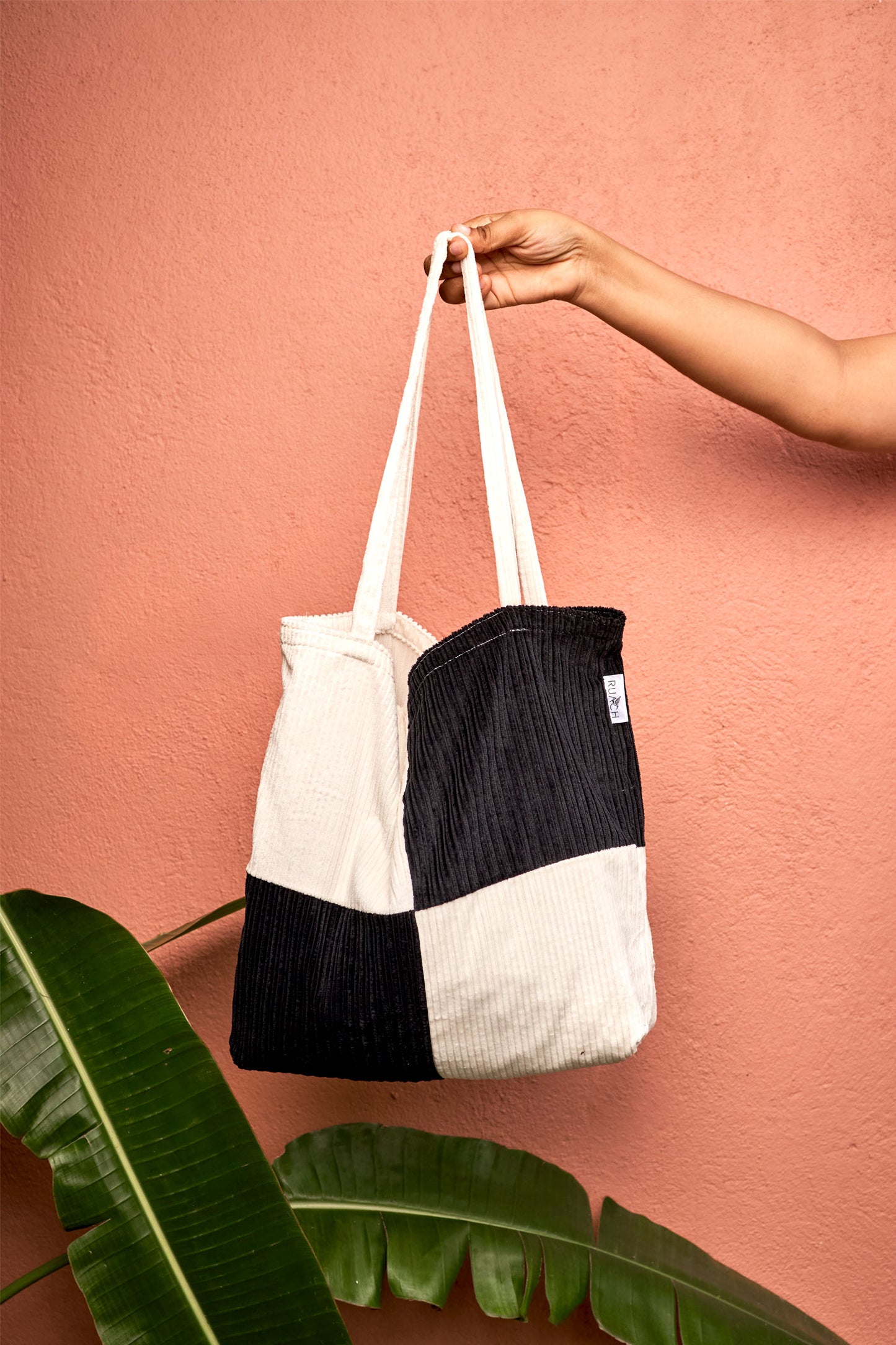 Black and White Tote Bag