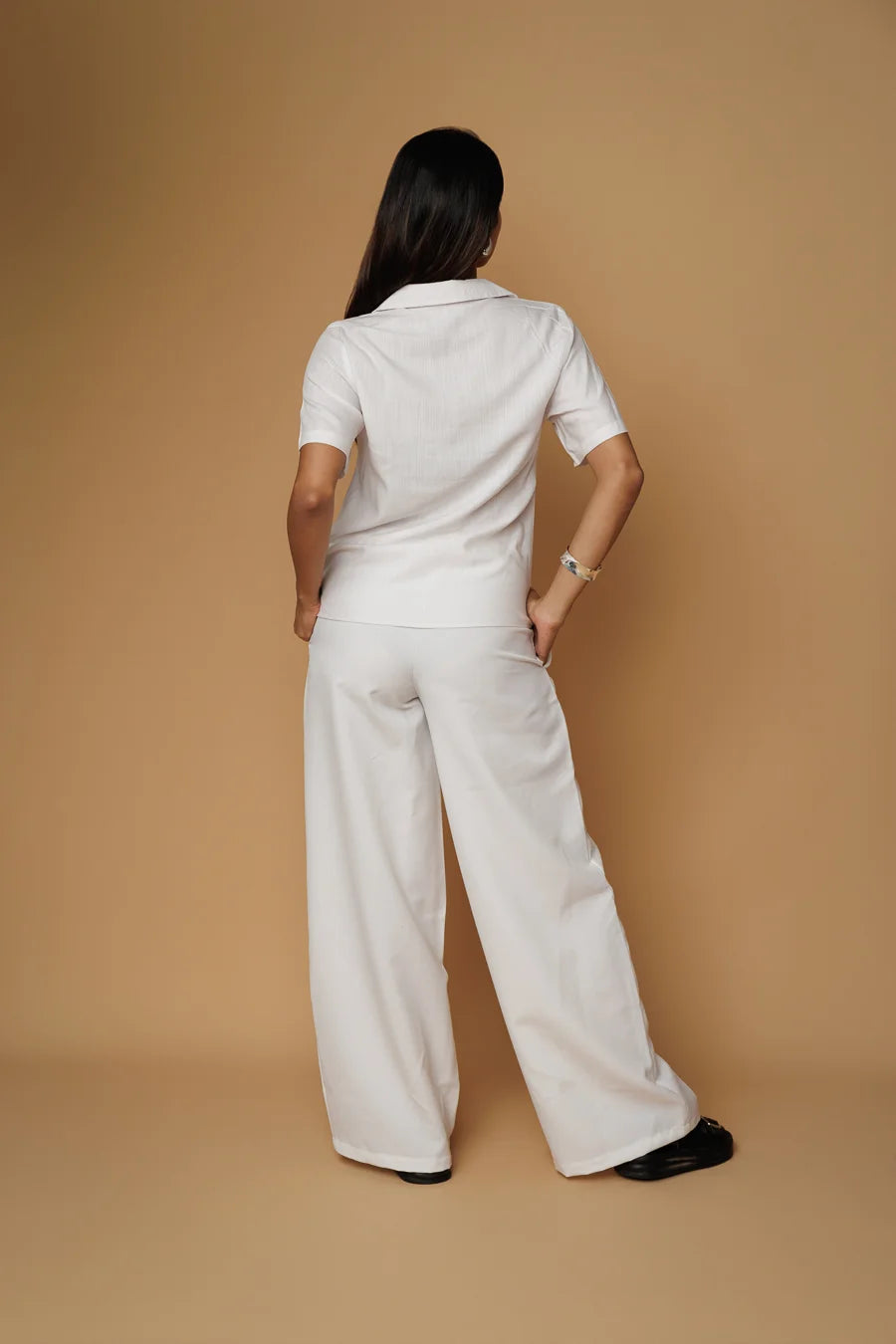 KORI WHITE BUTTON DOWN