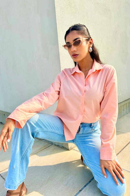 Aimee Peach Shirt