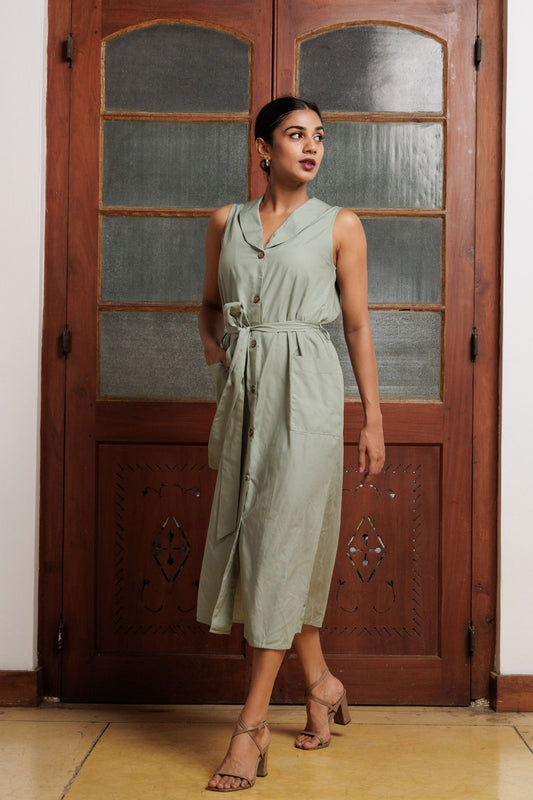 Jacy Green Midi