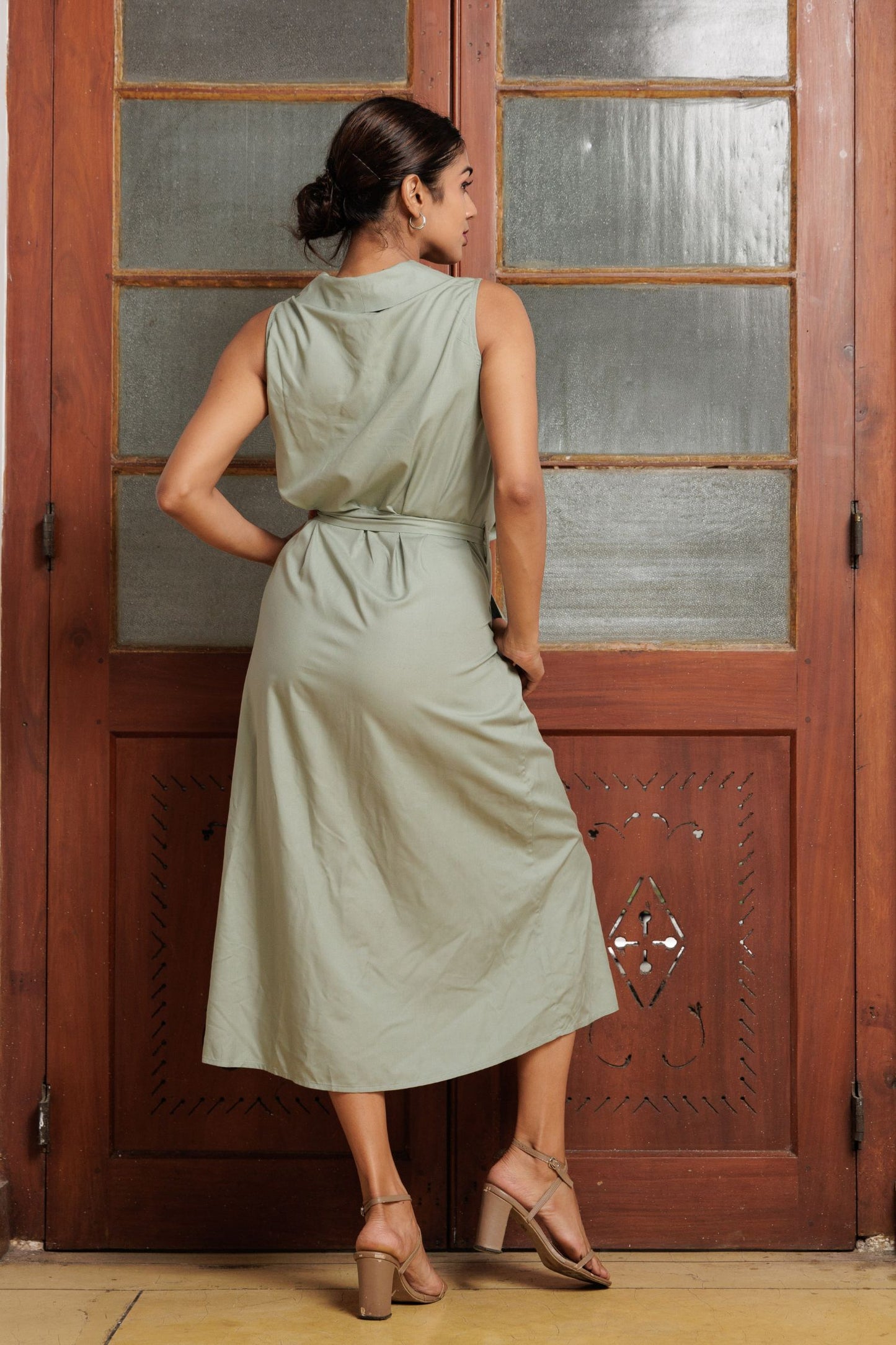 Jacy Green Midi