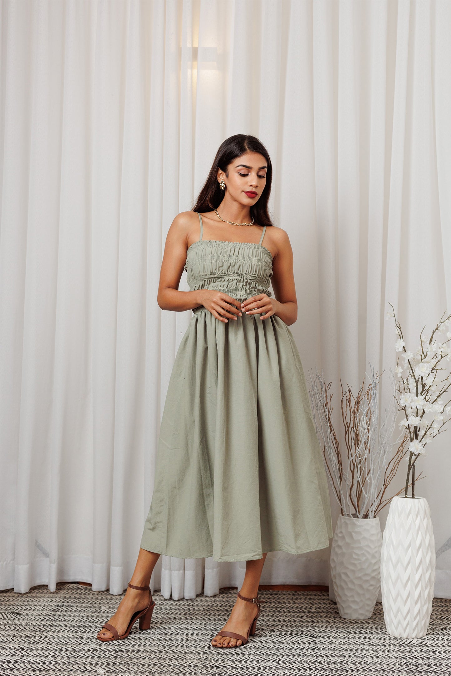 Soren Green Midi